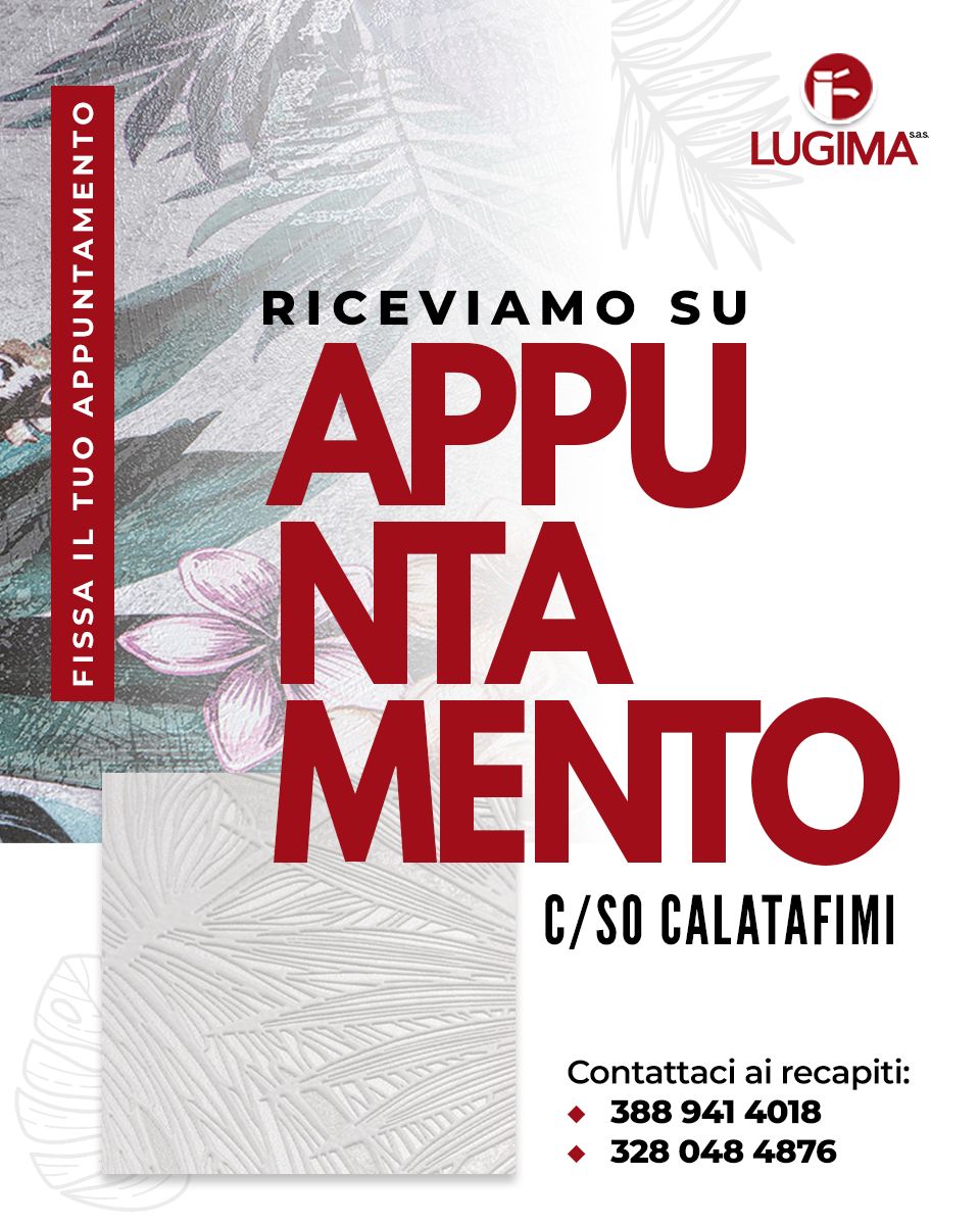 Riceviamo su appuntamento